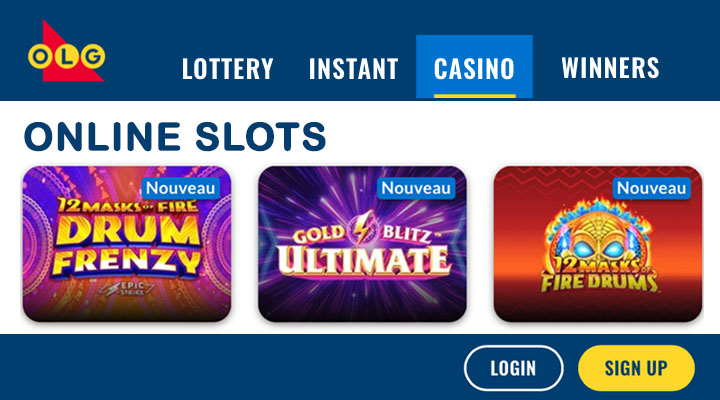 OLG.ca official provincial gaming platform in Ontario